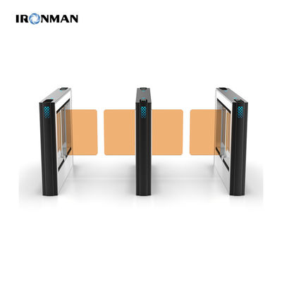 IM.XS02 Aluminum Alloy Swing Barrier Gate Turnstile For Office Building Security Gates