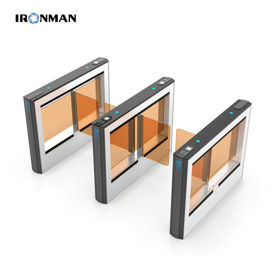 Secure and Durable Leaf Swing Barrier Gate with Aluminum Alloy QR Code Reader Service Life 5000000 Times